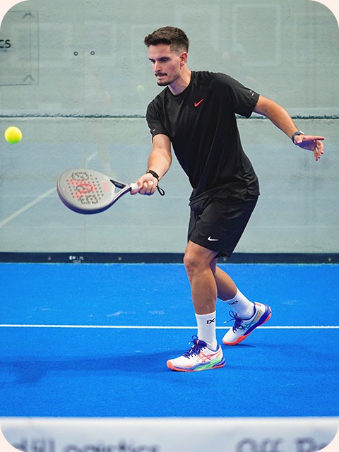 Utilize para padel e ténis