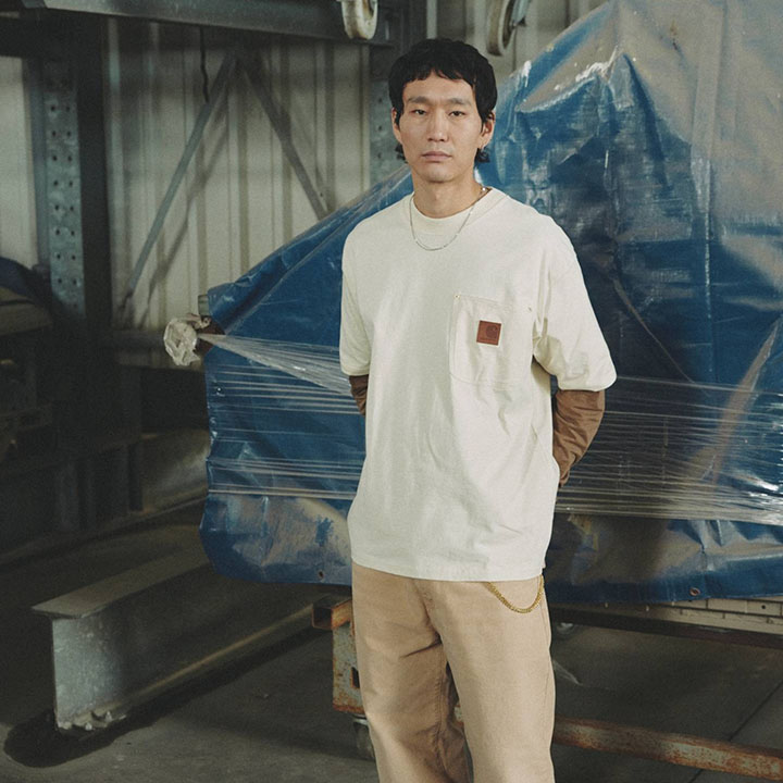 CARHARTT WIP｜ (University T-Shirt (I034851 00AXX)) Carhartt WIP University T-shirt - I034851.00A.XX - BZR Online