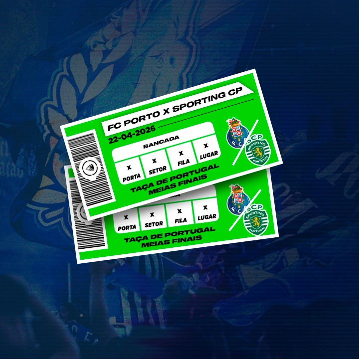 Utilize para ganha um bilhete duplo fc porto x sporting cp