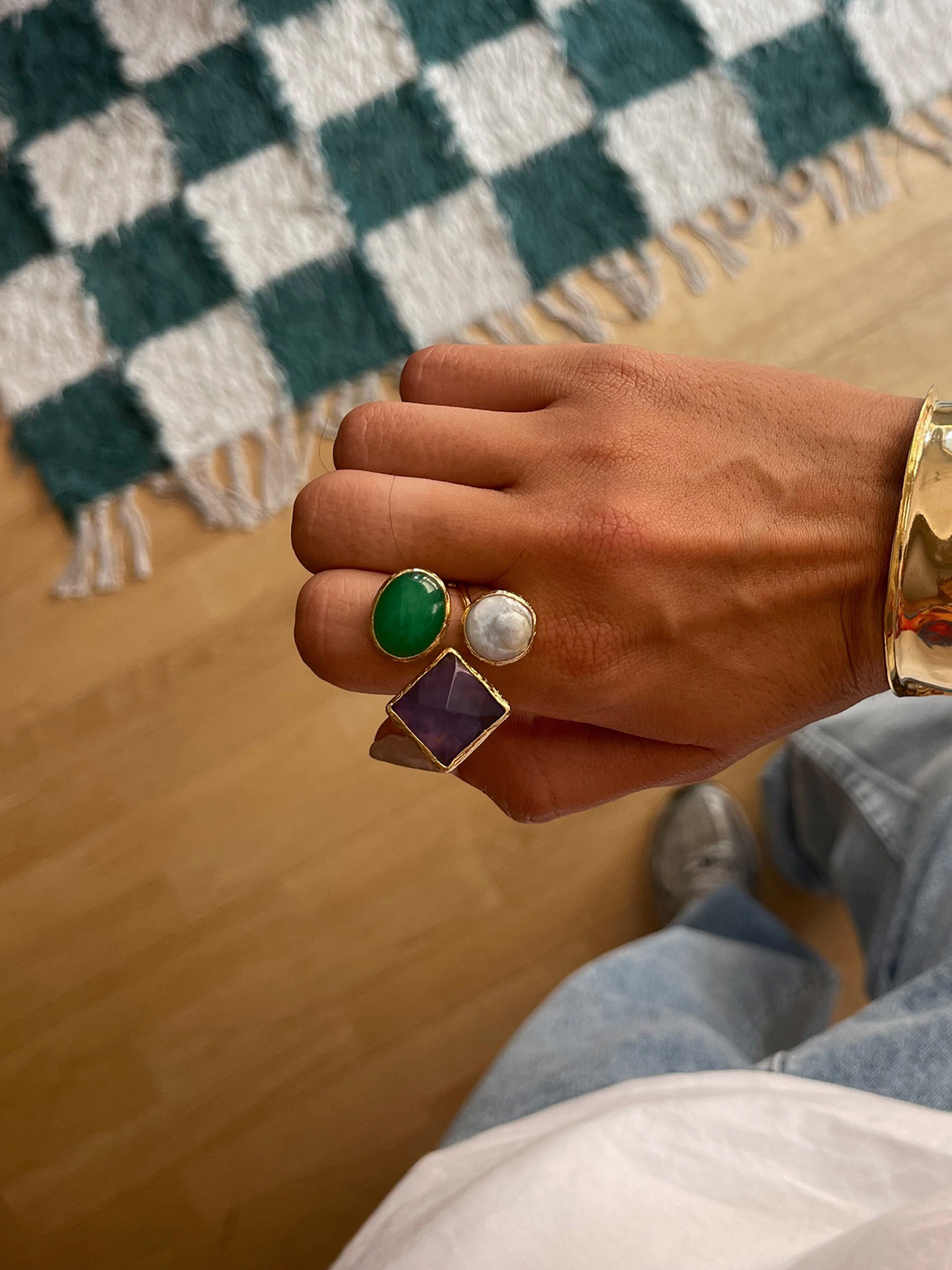 Anel Susmie's Avant-Garde Verde