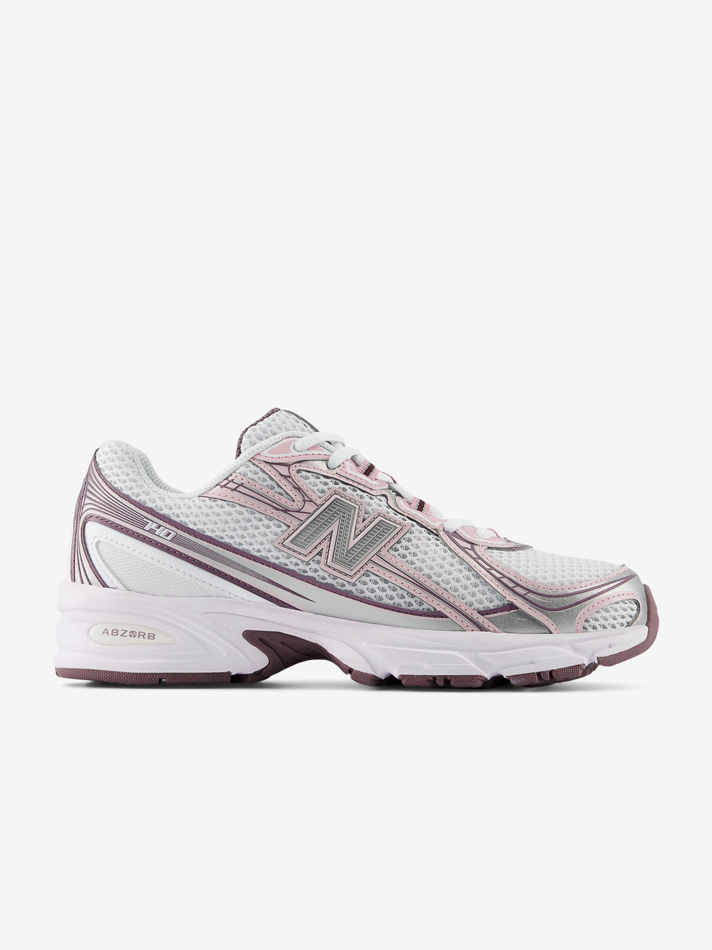 Sapatilhas New Balance U740 V2 Brancas e Rosa