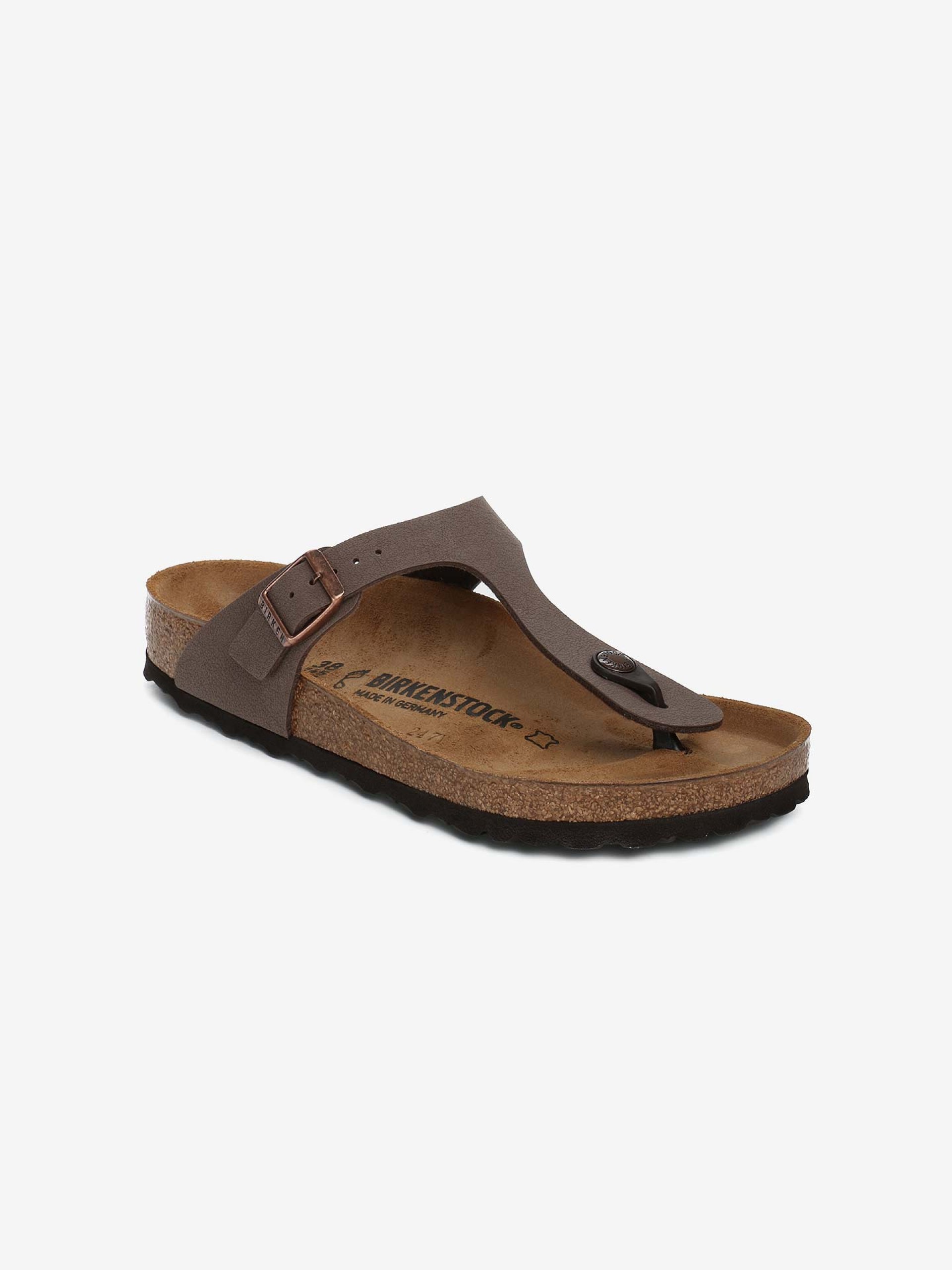 Chinelos Birkenstock Gizeh Birko-Flor Castanhos