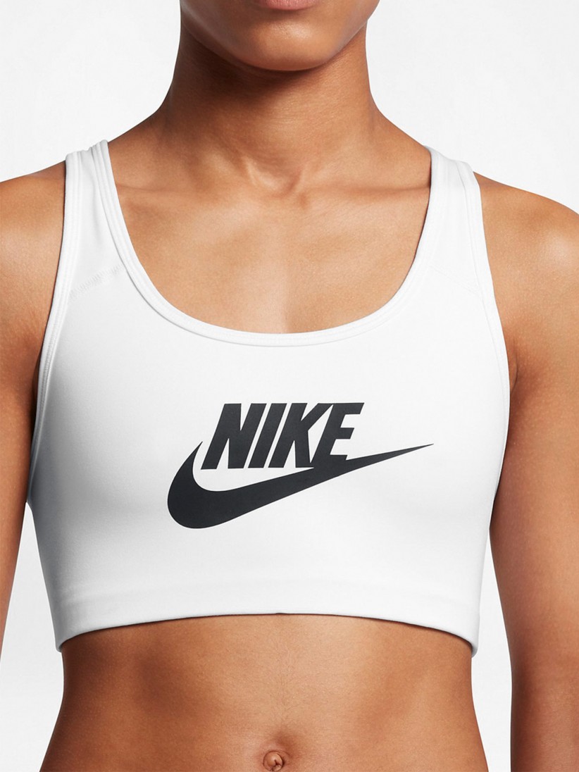 Nike Classic Swoosh Futura Medium Support Sports Bra