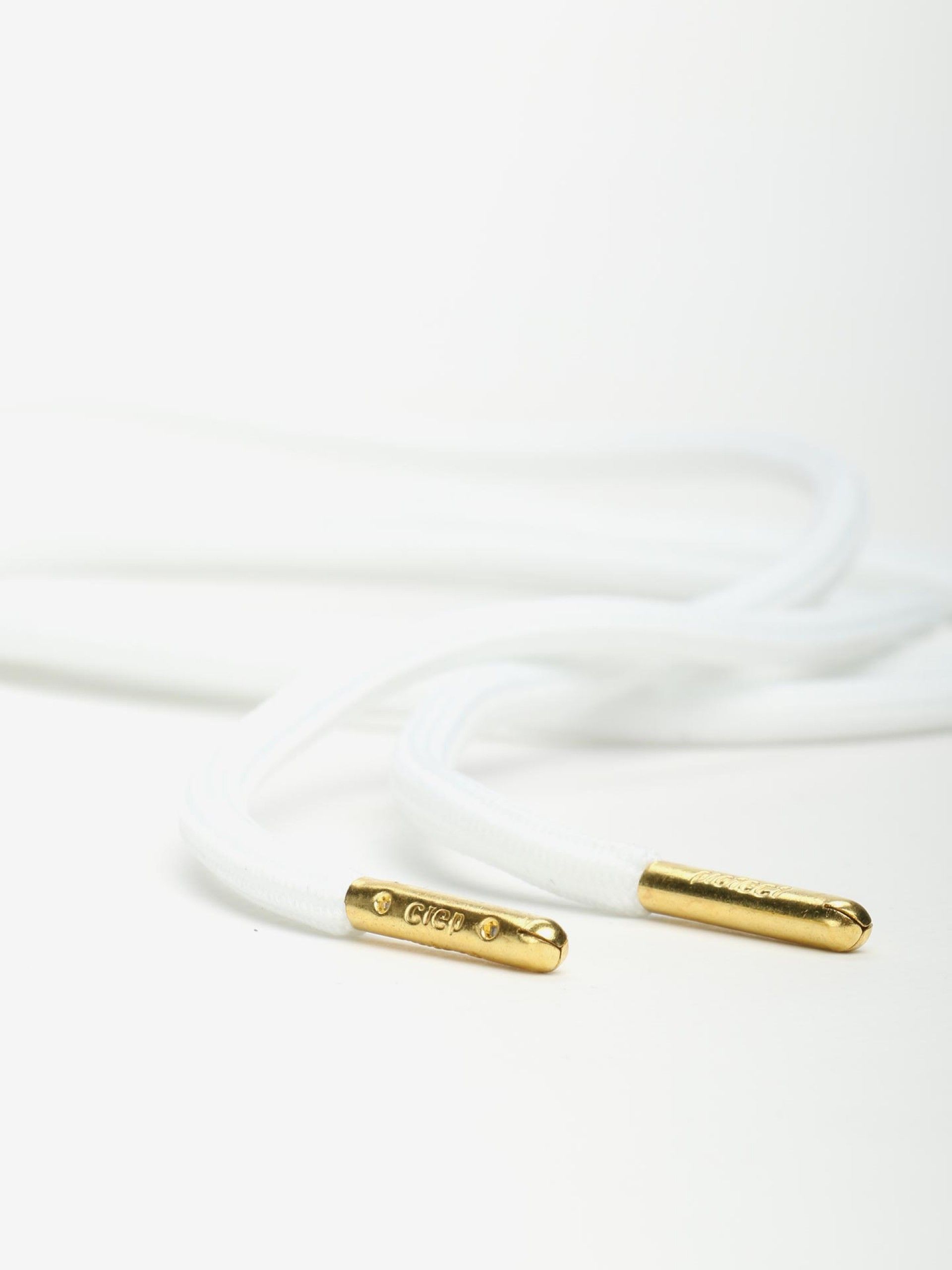 Crep Protect White Round Laces