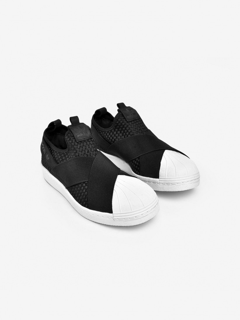 adidas superstar slip on schoenen