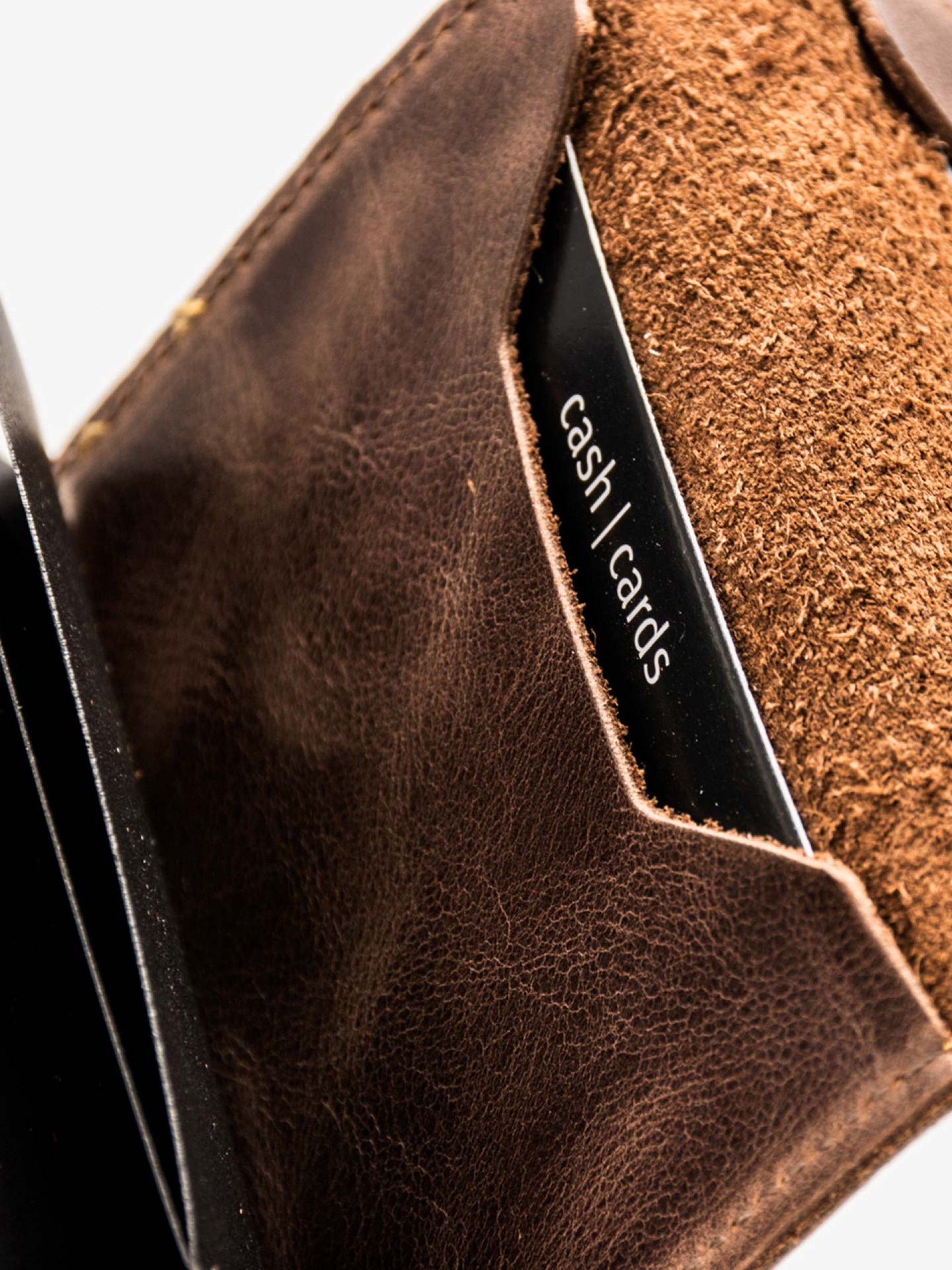 Cartera Secrid Slim Marrón y Gris