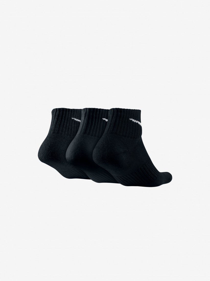 Meias de Treino Nike Cotton Cushion Quarter Meias de Treino Nike Cotton Cushion Quarter