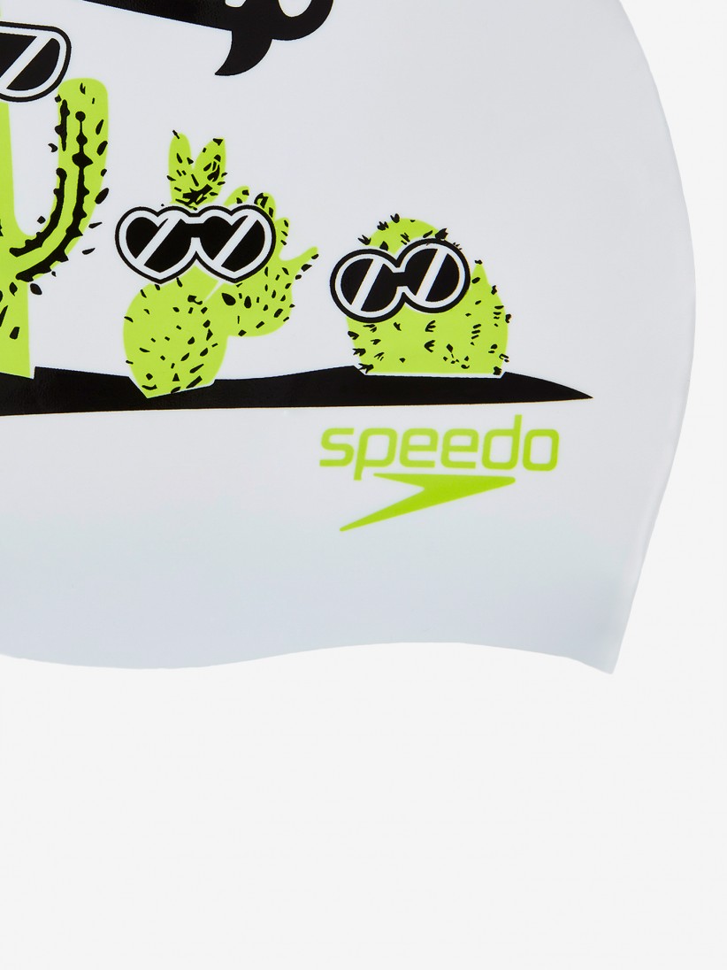 Touca Speedo Slogan Print Touca Speedo Slogan Print