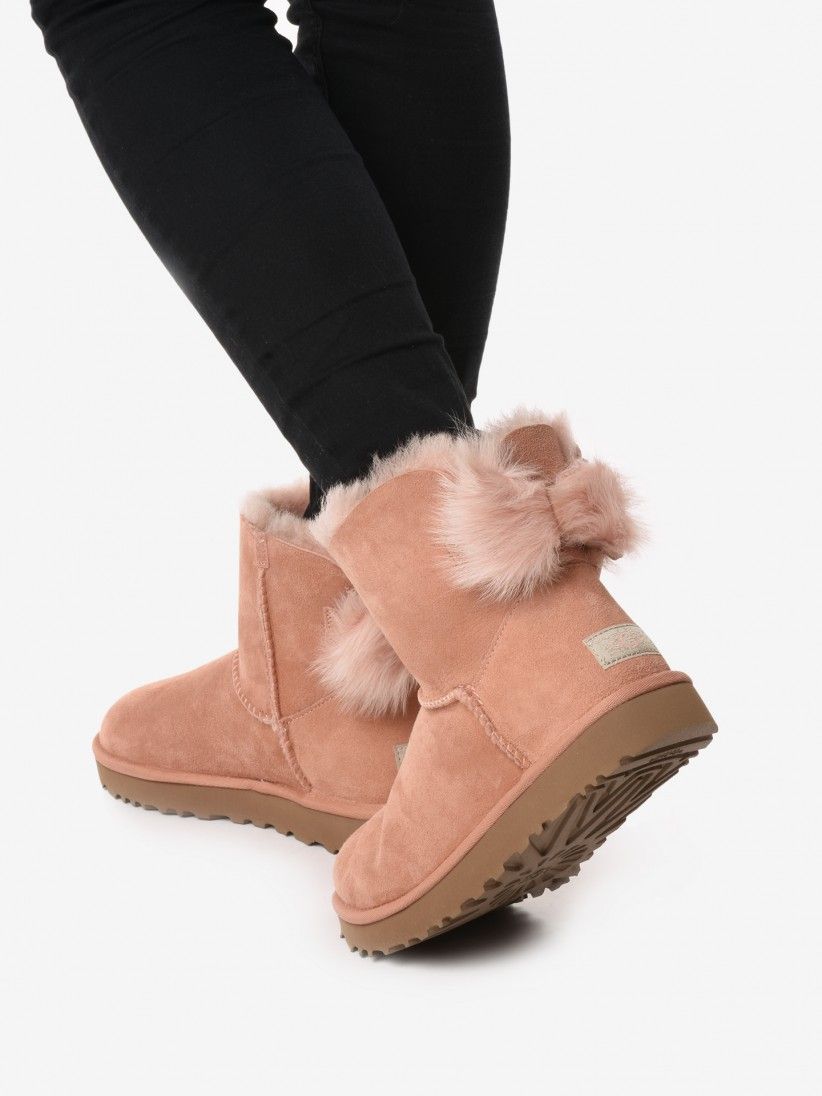 Botas Ugg Fluff Bow Mini Botas Ugg Fluff Bow Mini