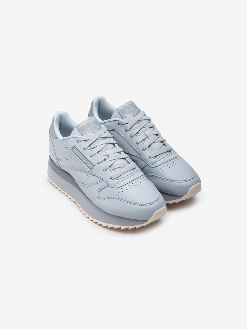 reebok classic leather double sneakers