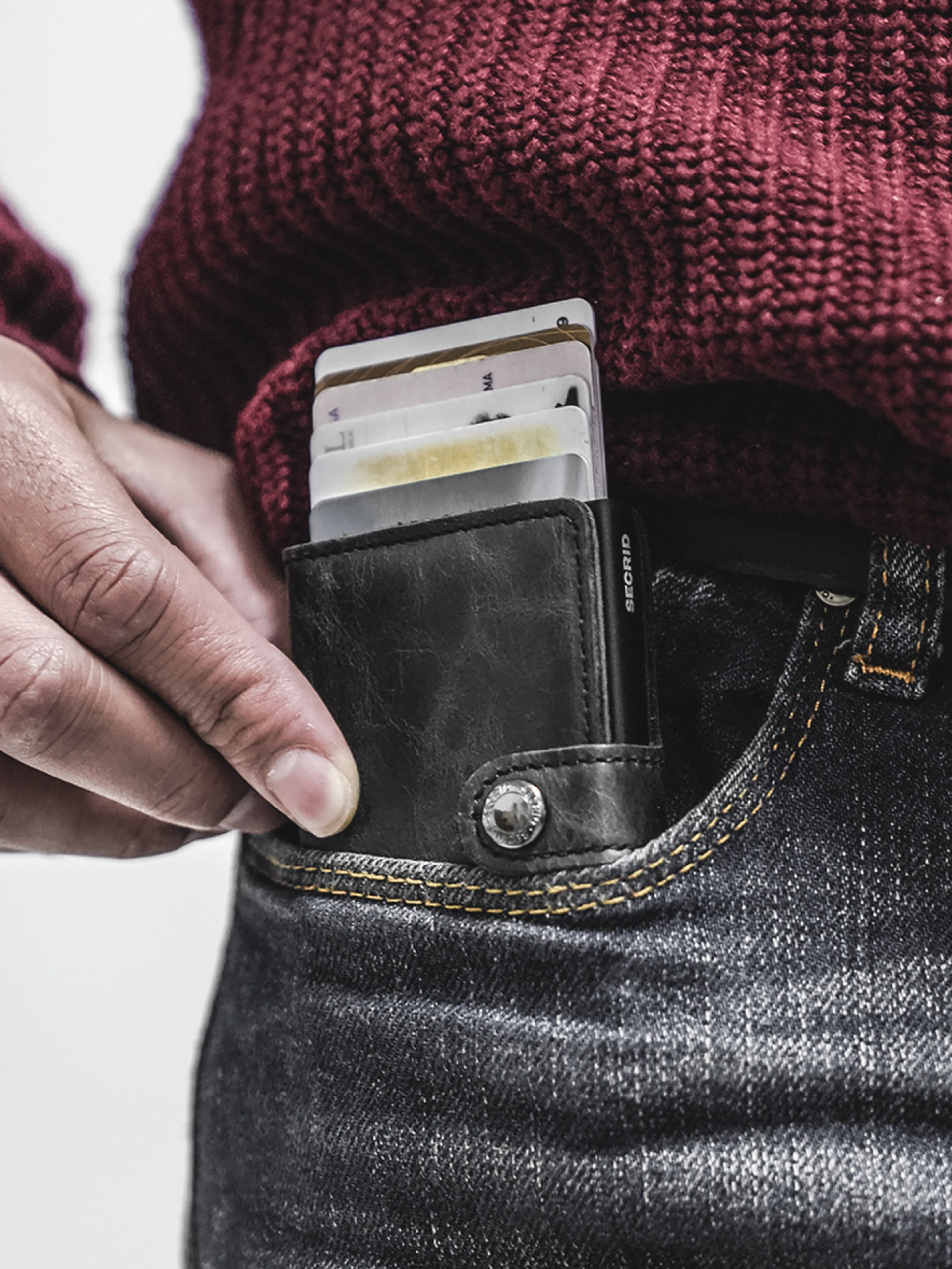 Carteira MV Secrid Preta