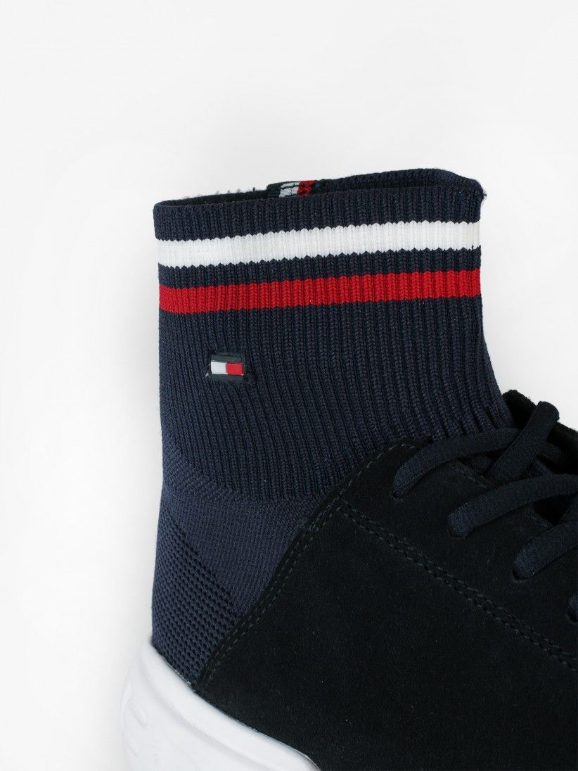 tommy hilfiger sock sneaker