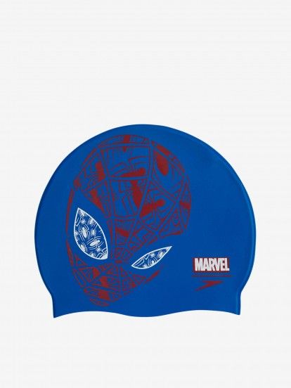 Speedo Marvel Slogan Junior Swimming Cap