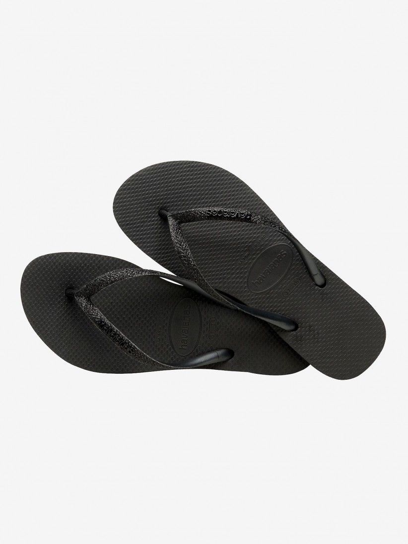 Havaianas Slim Glitter Flip Flops Havaianas Slim Glitter Flip Flops