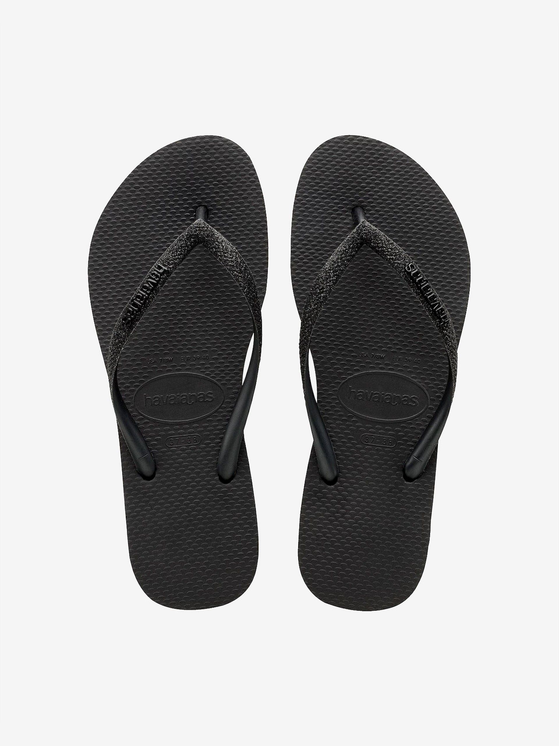 Havaianas Slim Glitter Flip Flops