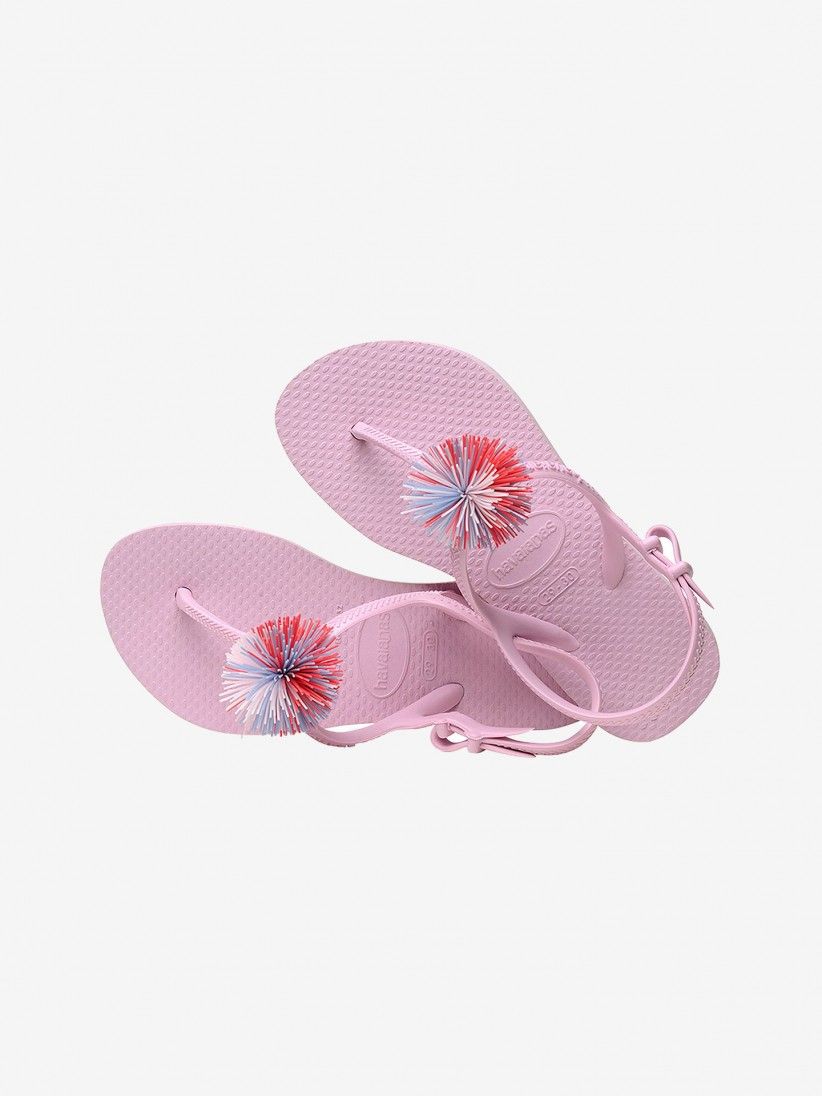 havaianas freedom pompom