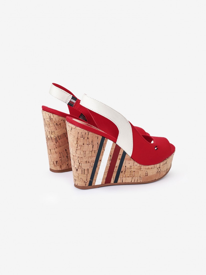 tommy hilfiger slingback wedges