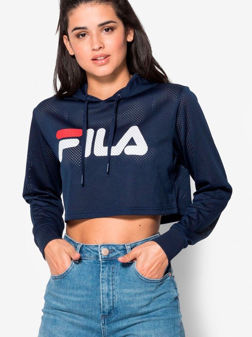 sudadera crop top fila