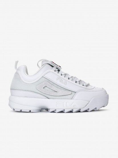 fila disruptor ii white camel