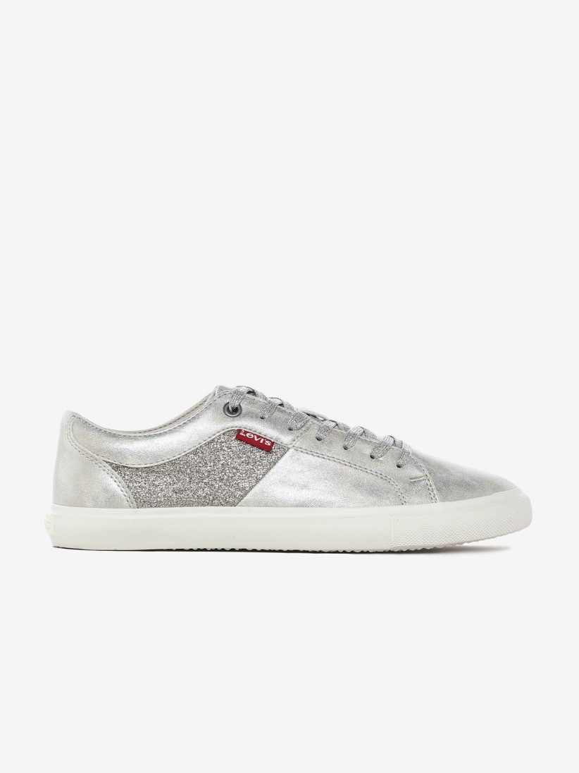 levis woods sneakers white