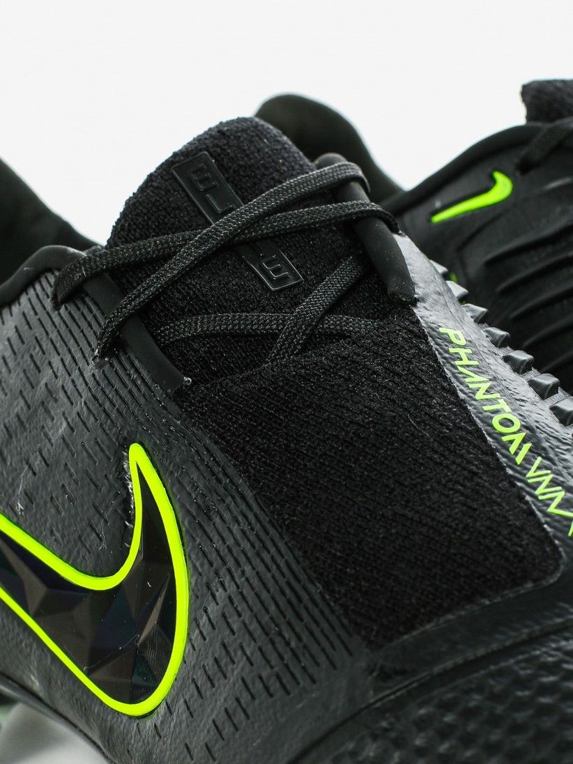 Nike Hypervenom Phantom II Leather FG Soccer Shoes Black