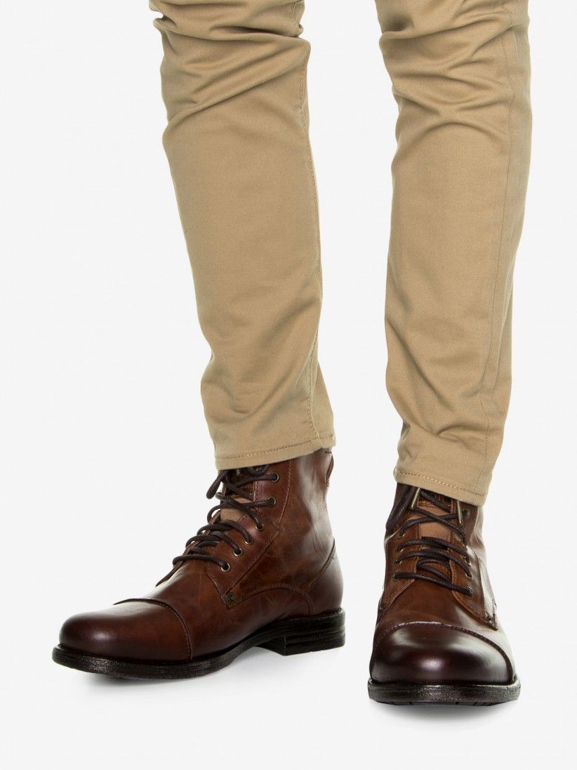 levi's emerson boots brown