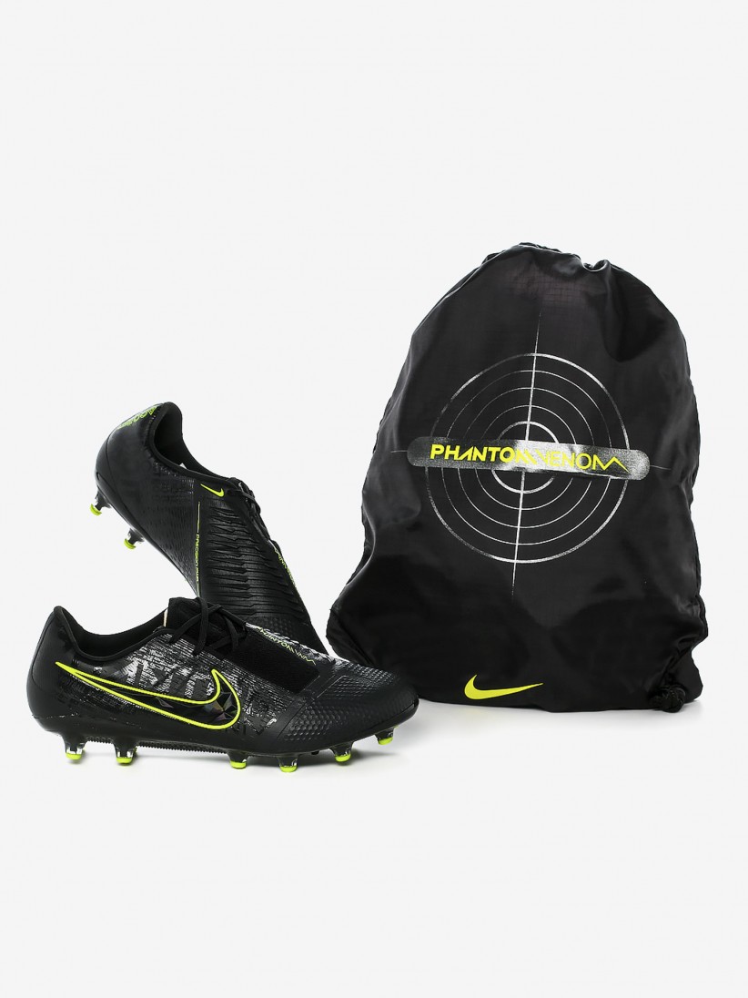 Nike Hypervenom Phantom III Dynamic Fit FG Cleats [Black] (7.5)