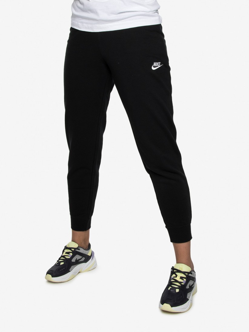 Women's Nike Black/White Essential Fleece Joggers (BV4099 010) - L