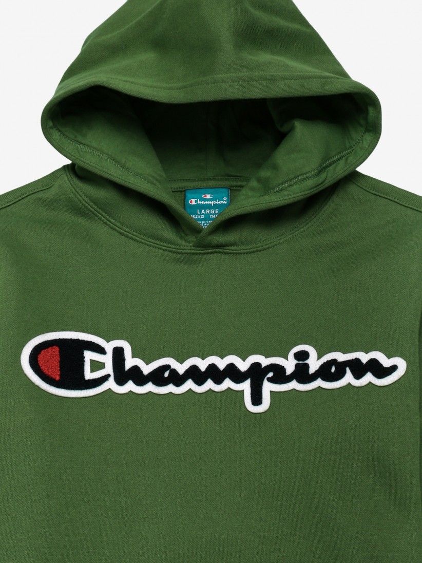 champion sweater kids green