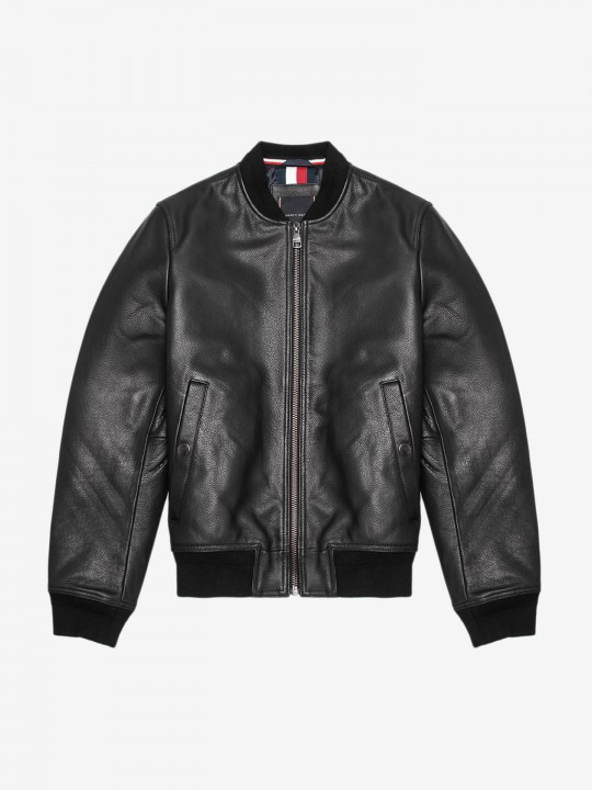 Casaco Tommy Hilfiger Leather Bomber