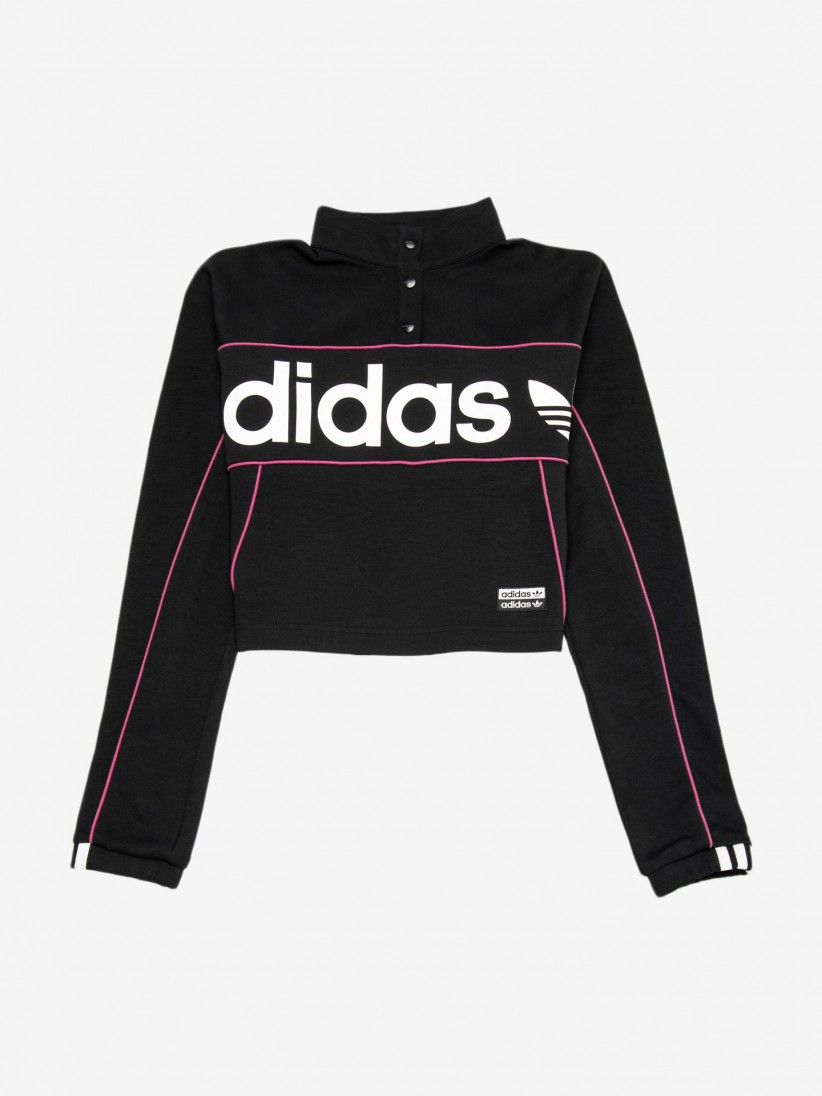 cropped sweater adidas