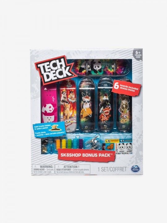 FINGERBOARDS 6 PACK TECH DECK