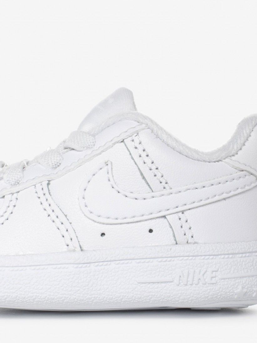 Sapatilhas Nike Air Force 1 Crib Brancas Para Beb