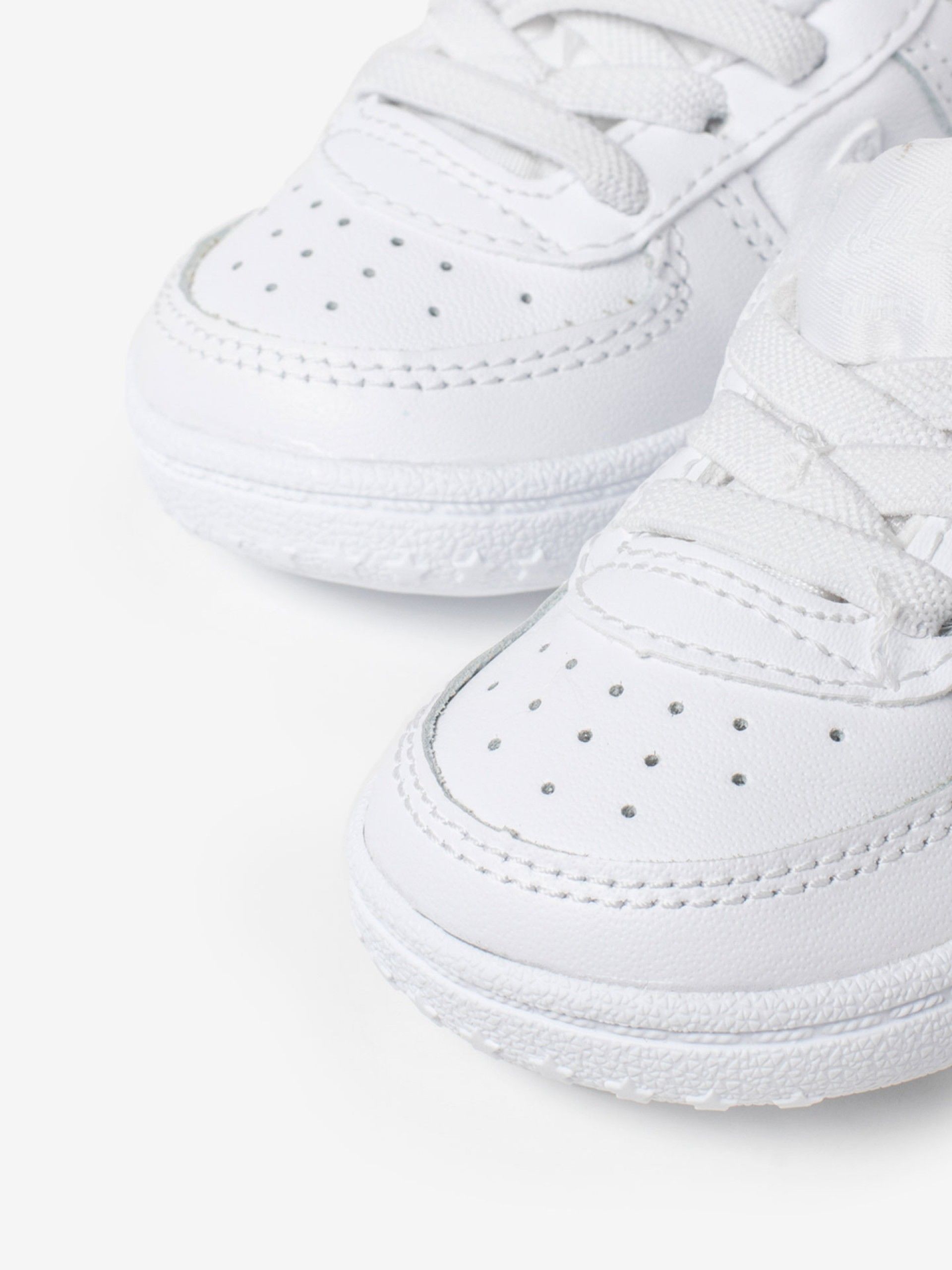Sapatilhas Nike Air Force 1 Crib Brancas Para Bebé