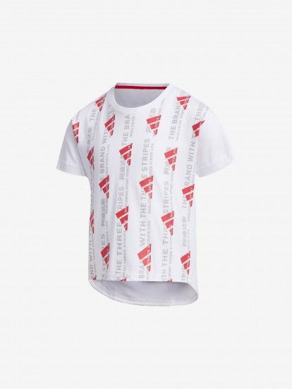 Camiseta Adidas Logo Pattern