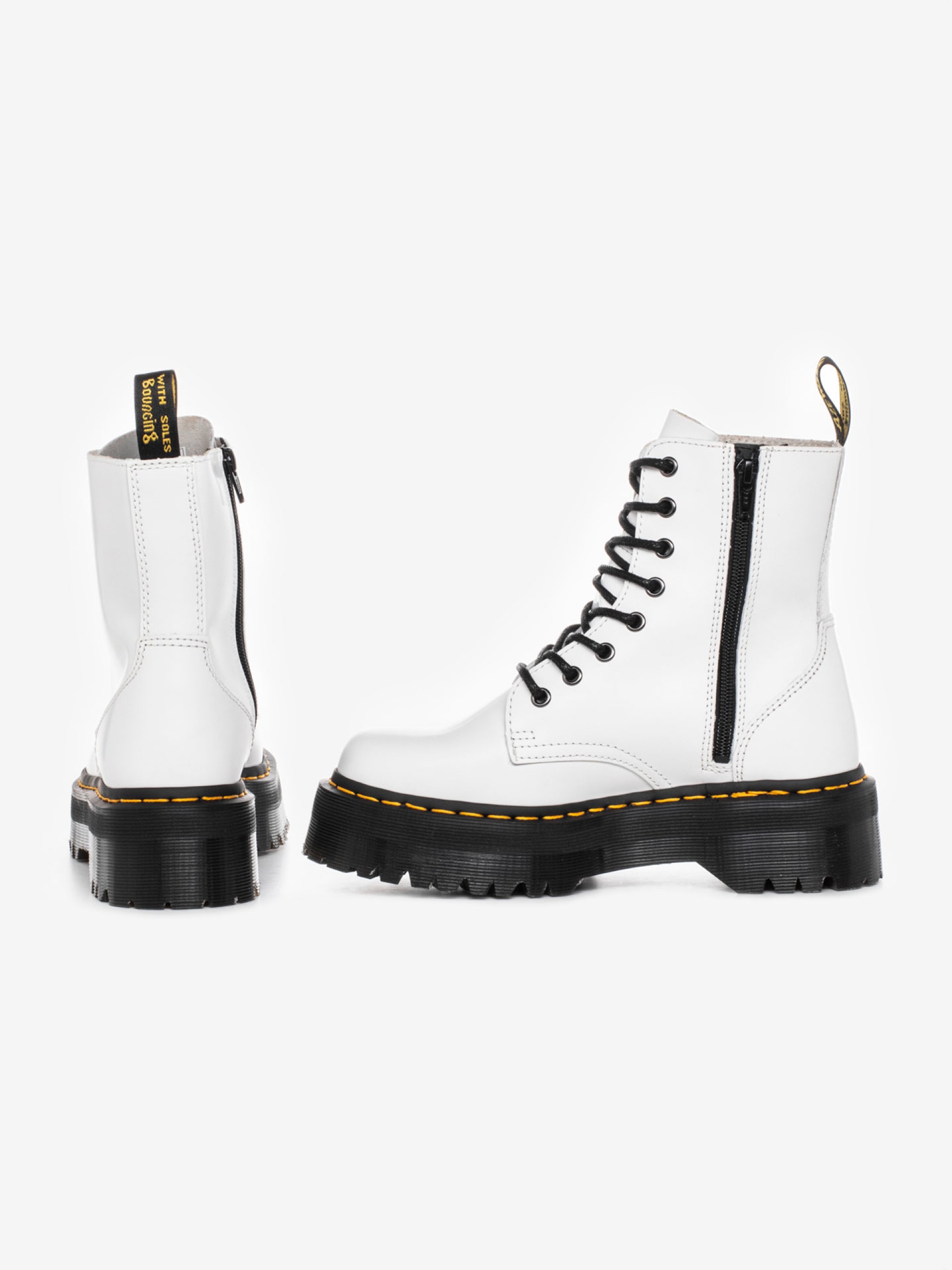 Dr. Martens Jadon Smooth Leather Platform Boots