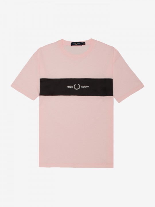 T-Shirt Fred Perry Printed Panel