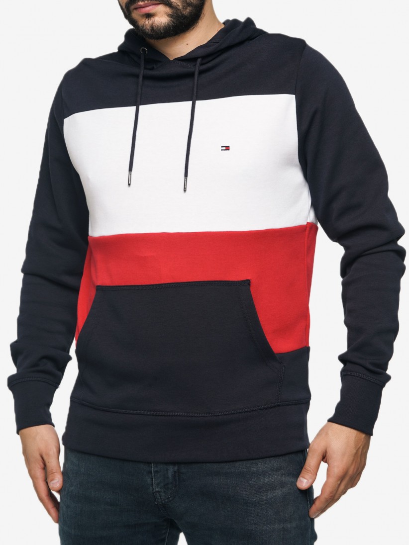 tommy hilfiger sweatshirt colorblock