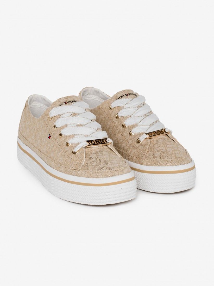 tommy hilfiger platform trainers