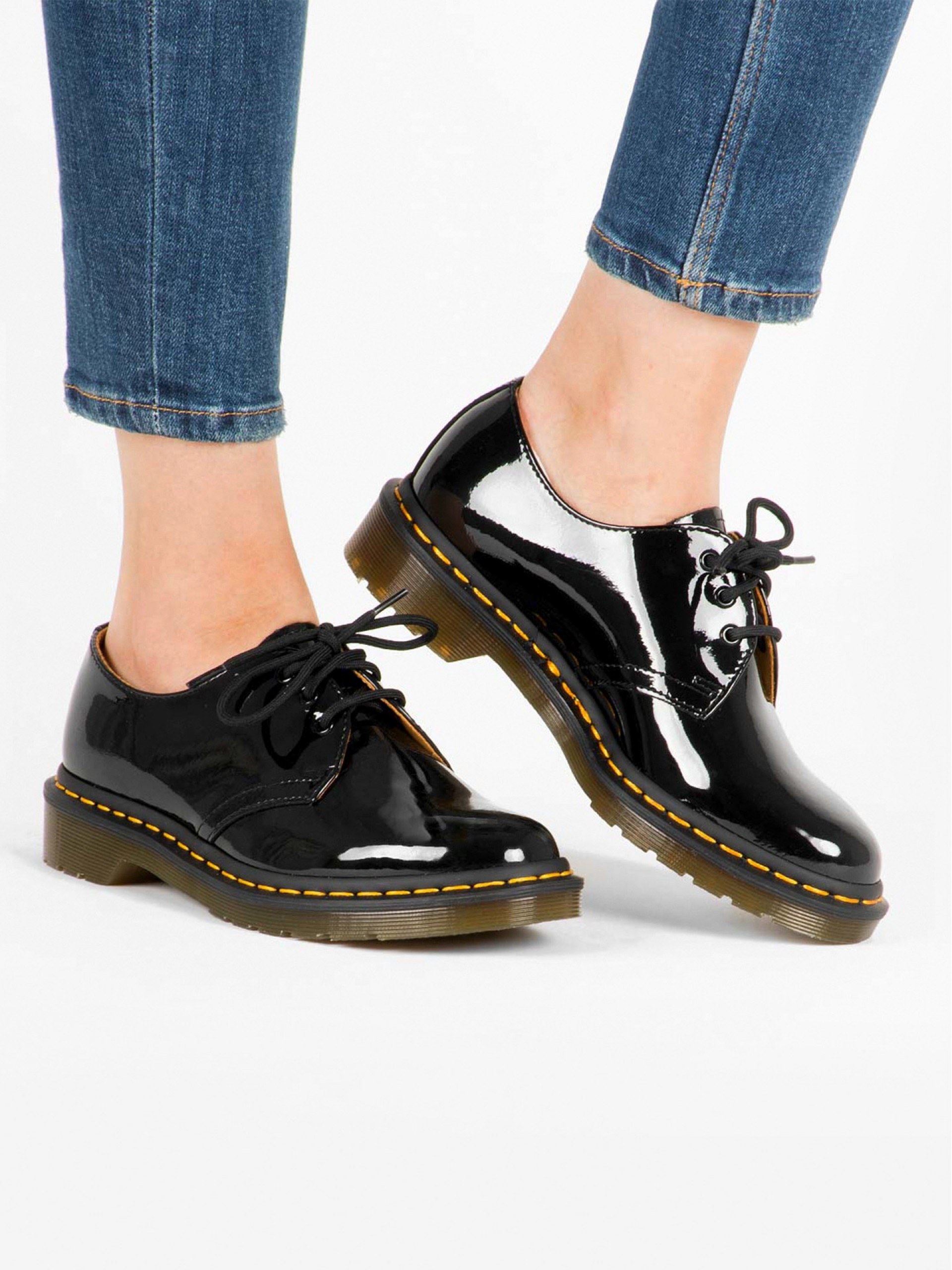 Zapatos Dr. Martens 1461 Patent Lamper