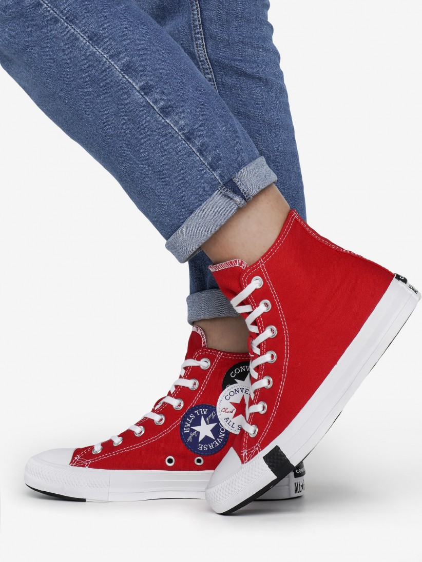 All Star Converse Chuck Taylor Logo Play Sneakers All Star Converse Chuck Taylor Logo Play Sneakers