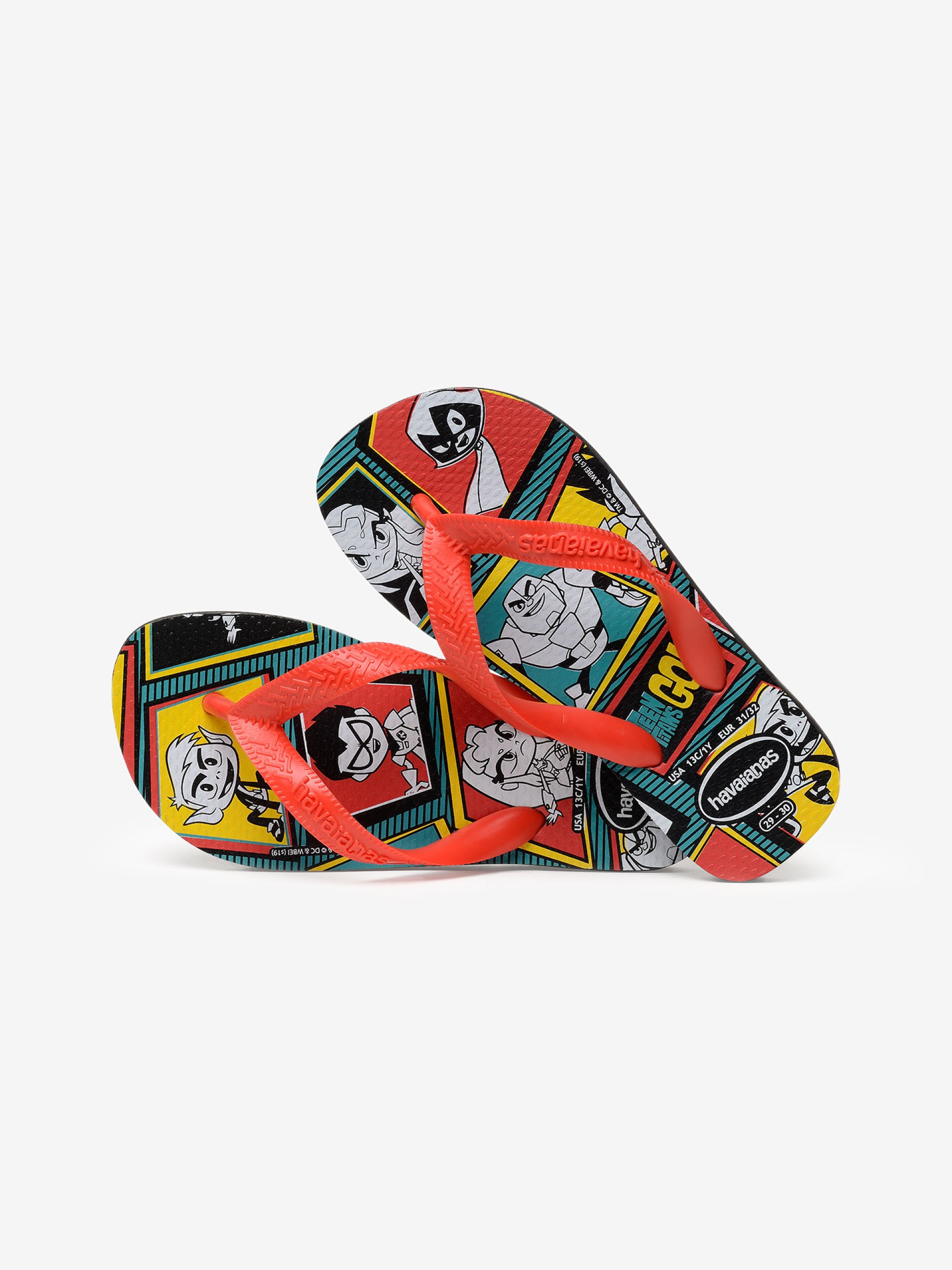 Chinelos Havaianas Kids Teen Titans Go