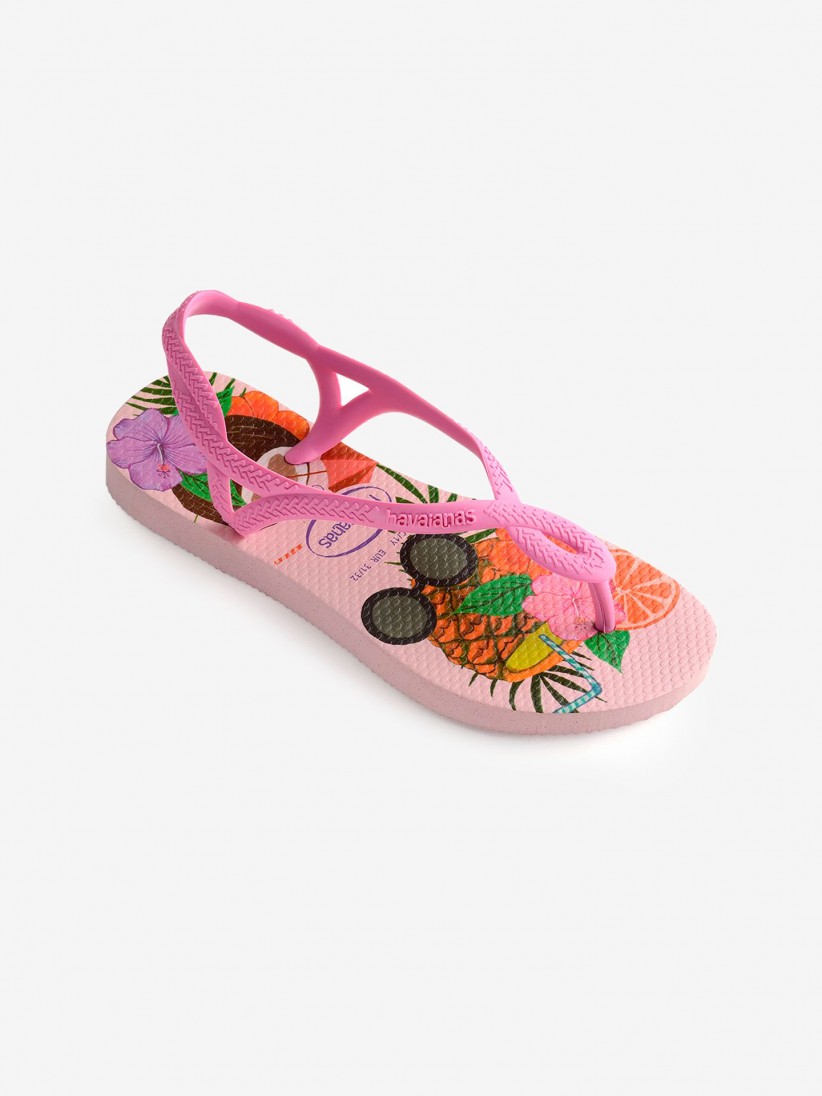 Havaianas Kids Slim Luna Print Sandals