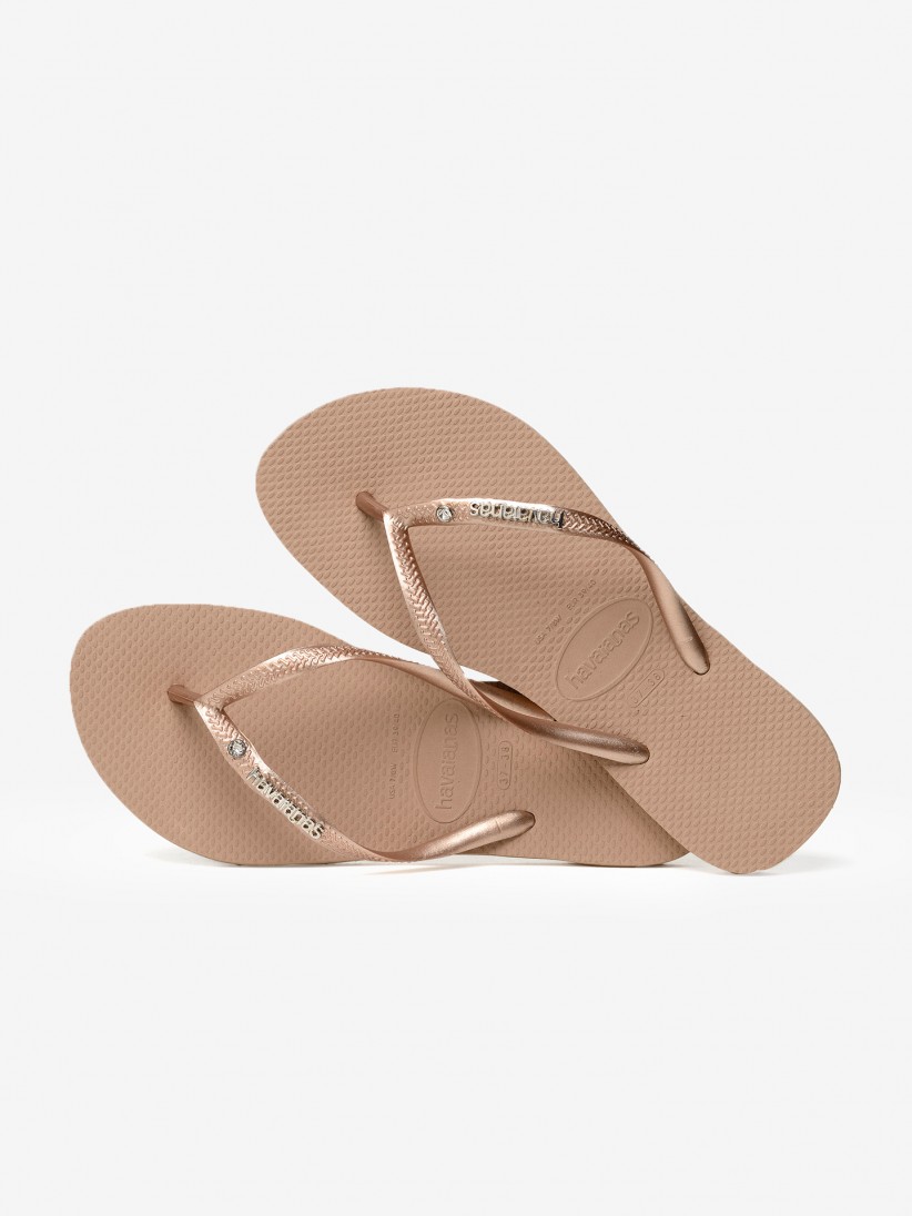 havaianas slim metal logo