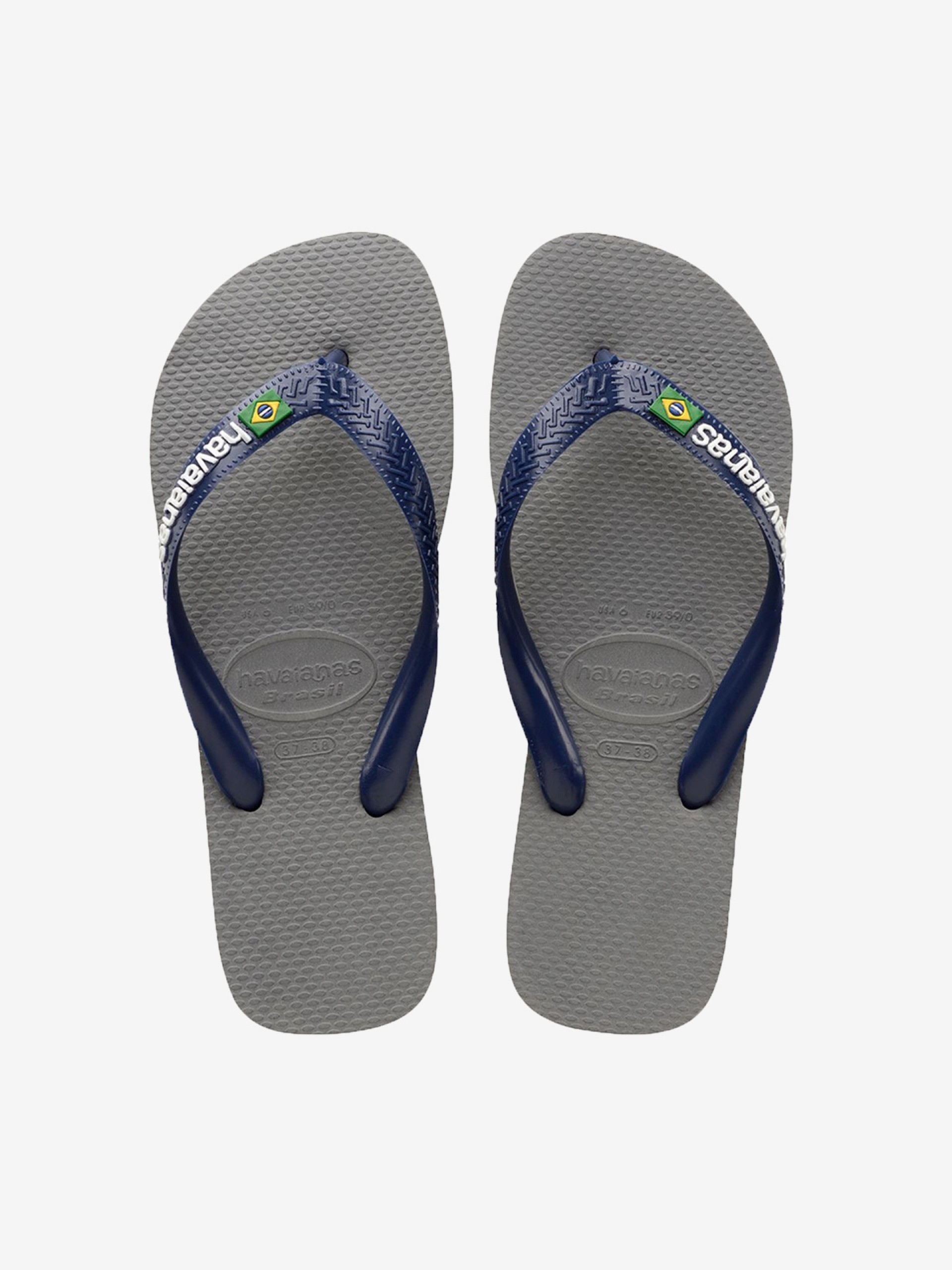 Havaianas Brasil Logo Flip Flops