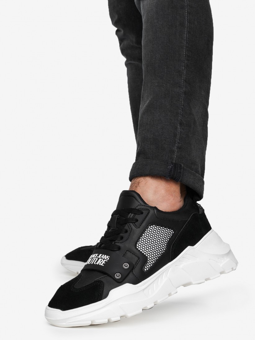 versace leather sneakers