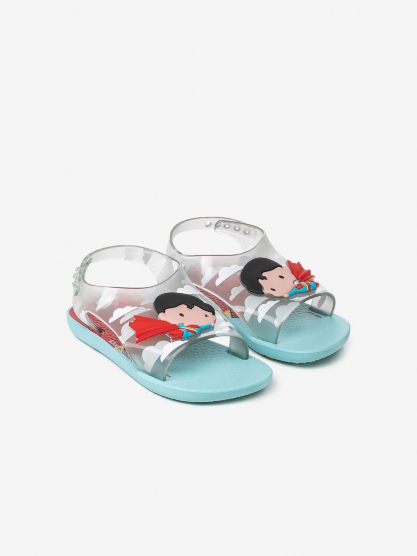 blue baby sandals