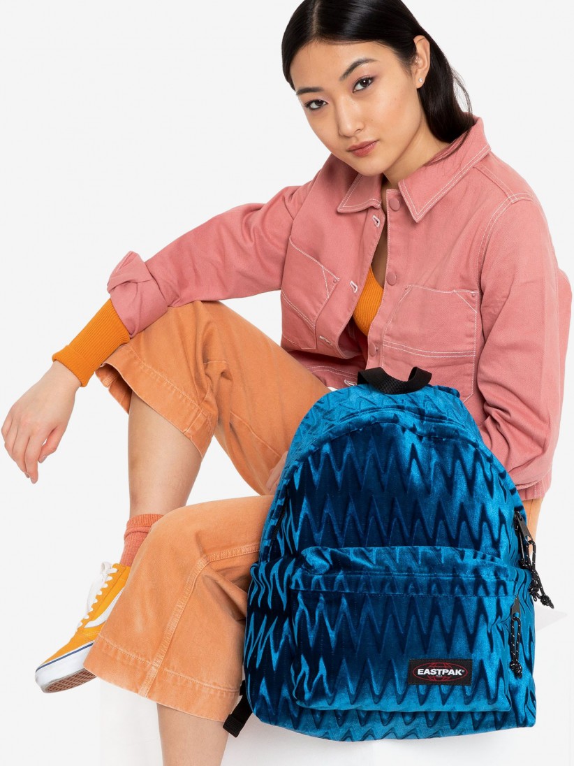 eastpak velvet backpack