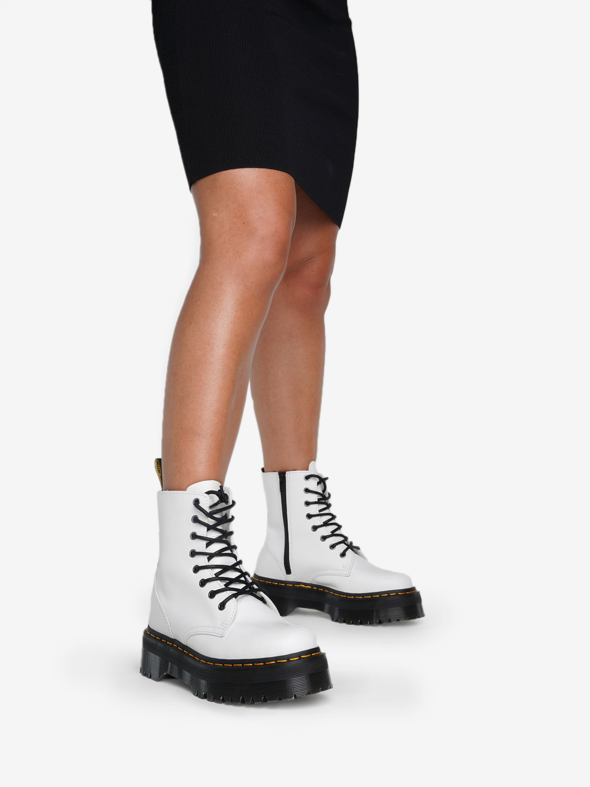 Dr. Martens Jadon Smooth Leather Platform Boots