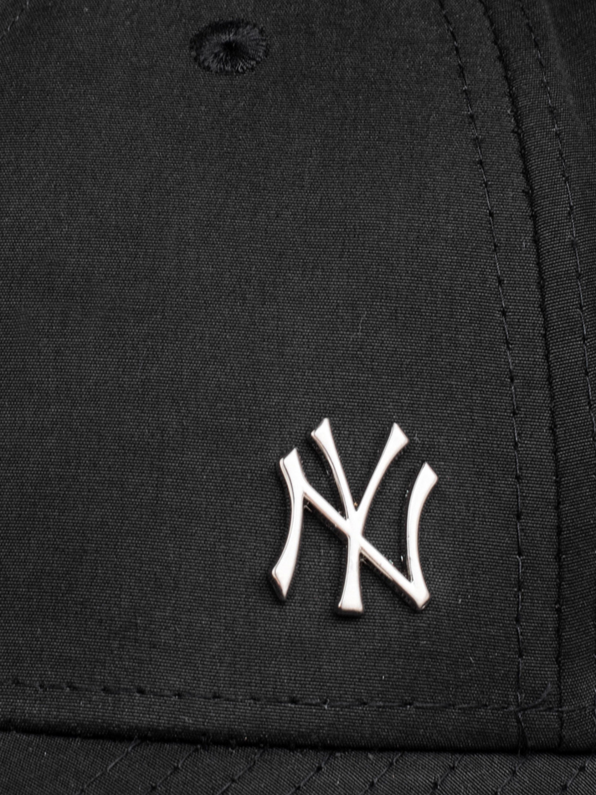 New Era MLB Flawless Logo 9FORTY Black Cap